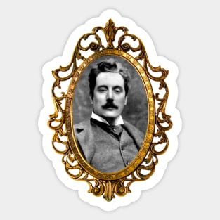 Giacomo Puccini Sticker